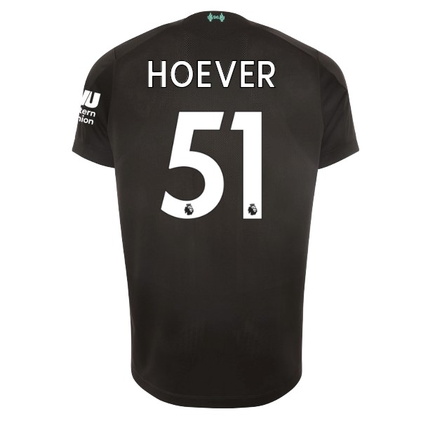 Camiseta Liverpool NO.51 Hoever Replica Tercera Ropa 2019/20 Negro